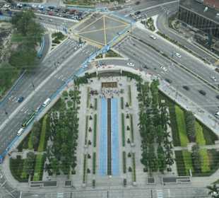 Ausblick von den Twin Towers