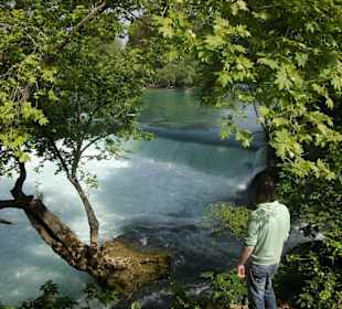 Wasserfall von der "kostenfreien Seite"