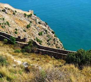 Burg von Alanya (Ic Kale) An&/Abfahrt