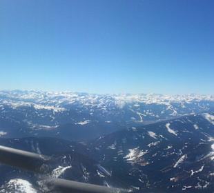 Panorama von Hängebrücke
