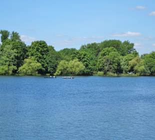 Blick auf das Westufer des Maschsees