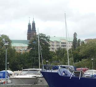 Ausblick während Stockholm Brücken-Bootstour