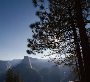 Blick auf Half Dome vom Glacier Point