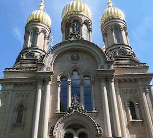 Die Russisch-Orthodoxe Kirche auf dem Neroberg
