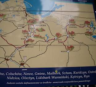 Kreuzritterburgen in Polen