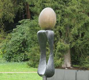 Beim Kunstmuseum Frieder Burda