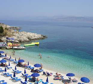 Kassiopi main Beach