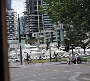 Mit  der City CircleTram in Melbourne unterwegs