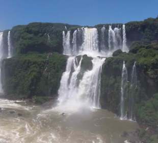 Wasserfälle von Iguazu. Ein Weltwunder