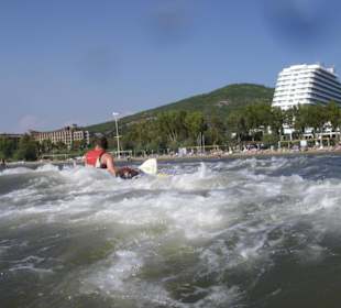 Kanuverleih direkt am Strand