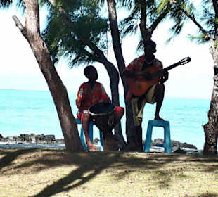 Unterhaltung beim Barbecue