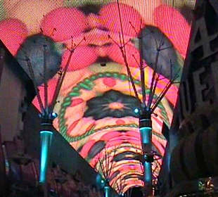 Lichtershow-Fremont Street