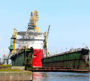 Schwimmdock im Kaiserhafen
