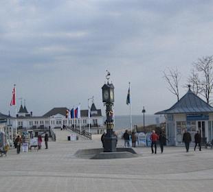 Ein Blick auf die Seebrücke