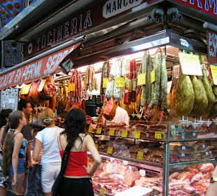 Targowa hala przy ramblas