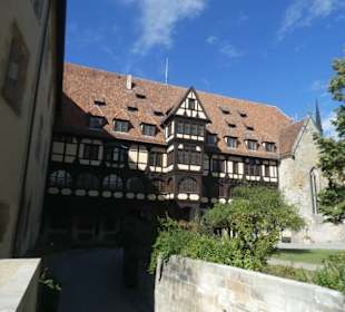 Bei der Besichtigung der Veste Coburg