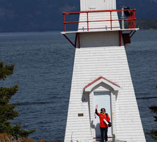 Leichtturm in Woody Point Ostkanada