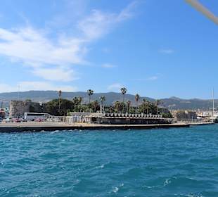 Ankunft am Hafen Bodrum