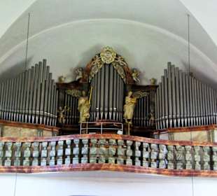 Die gewaltige Orgelanlage