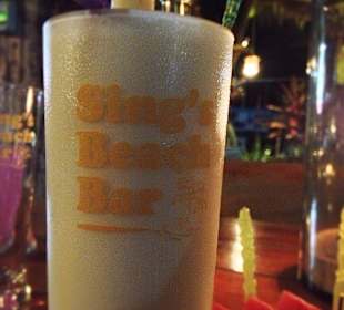 Hausgemachte Cocktails sind eine Spezialität 