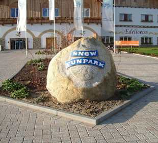 Eingang Snow Fun Park