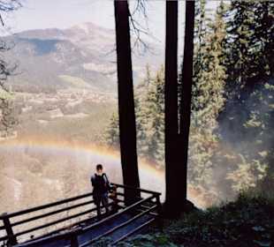 Krimmler Wasserfall m. Regenbogen