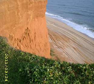Spaziergang auf der Felsenküste