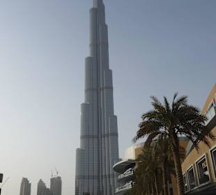 Von der Dubai Mall aus gesehen