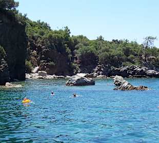 Entlang der Küste bei Amos/Turunc