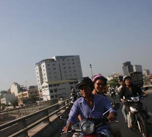 Fahrt durch Saigon