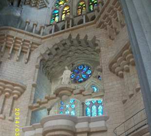 Ausgang Weihnachsfassade