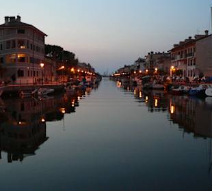 Abendstimmung Hafen Grado