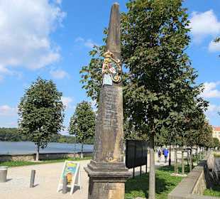 Postsäule Schloss Moritzburg