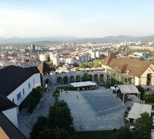 Aussicht in den Innenhof