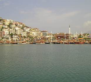 Der Hafen von Alanya