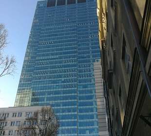 Wieżowce w Warszawie.