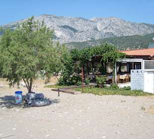 Stand, Blick Taverne Angelos