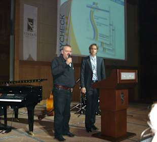 Axel Jockwer während der Preisverleihung