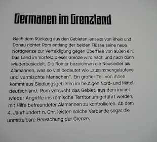 Auch die Römer mußten sich zurückzihen