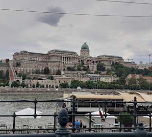 Burgberg / Burgpalast in Budapest,