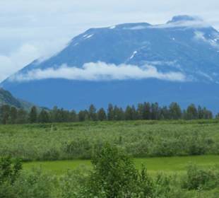Auf dem Weg zu den Gletschern
