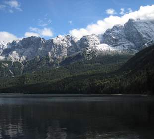 Eibsee mit Zugspitze