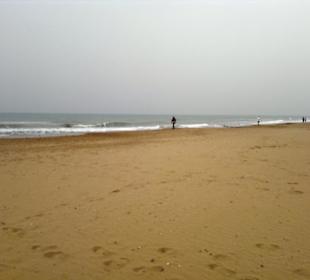 Strandpromenade im März