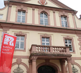 Das Historische Rathaus in Rastatt (Vorderseite)