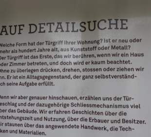 Heimatschutzzentrum in der Villa Patumbah