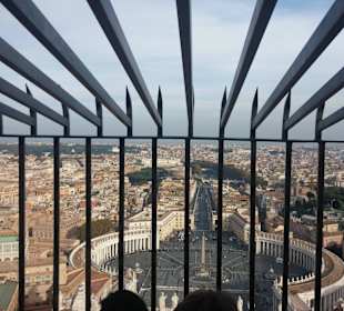 Blick von der Petersdomkuppel