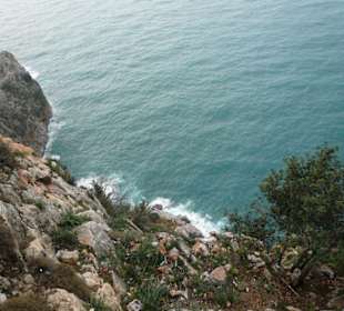 Ausblick vom berühmten Festungsberg in Alanya
