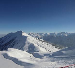 Blick von der Kanzelwand zum Fellhorn