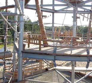 Überblick Kletterpark Hoehenweg Arena