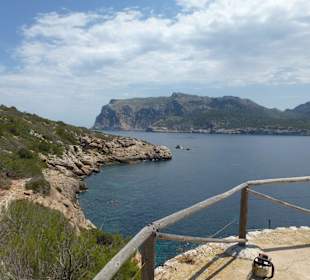 Aussichtsplattform auf Dragonera.